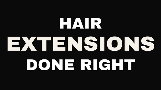 Hair extensions consultation guide at Hanna Madison Salon, Columbus GA.