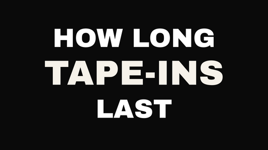 Tape hair extension longevity and move-up timing at Hanna Madison Salon, Columbus GA.