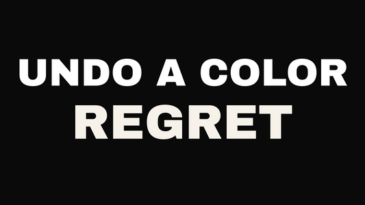 How to undo hair color you regret at Hanna Madison Salon, Columbus GA.