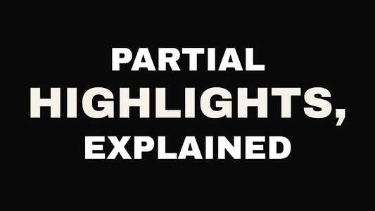 Partial highlights guide at Hanna Madison Salon, Columbus GA.
