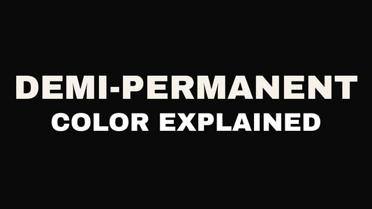 Demi-permanent hair color explained at Hanna Madison Salon, Columbus GA.