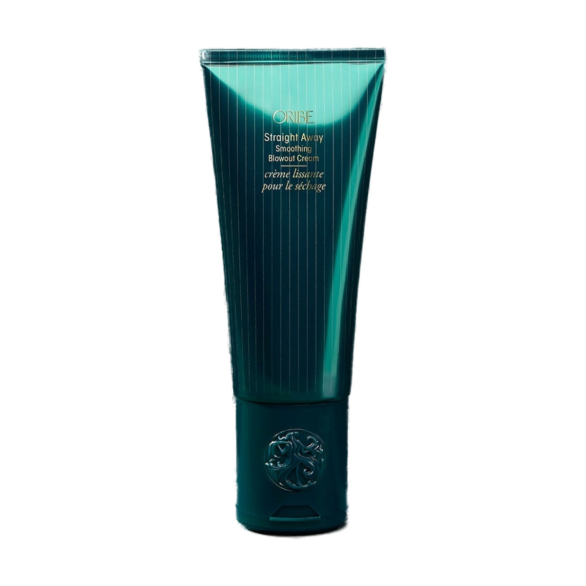 Oribe Straight Away Smoothing Blowout Cream available at Hanna Madison Salon in Columbus, GA